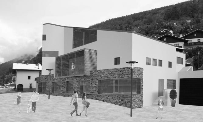 Gemeindehaus Stilfs 2.Platz